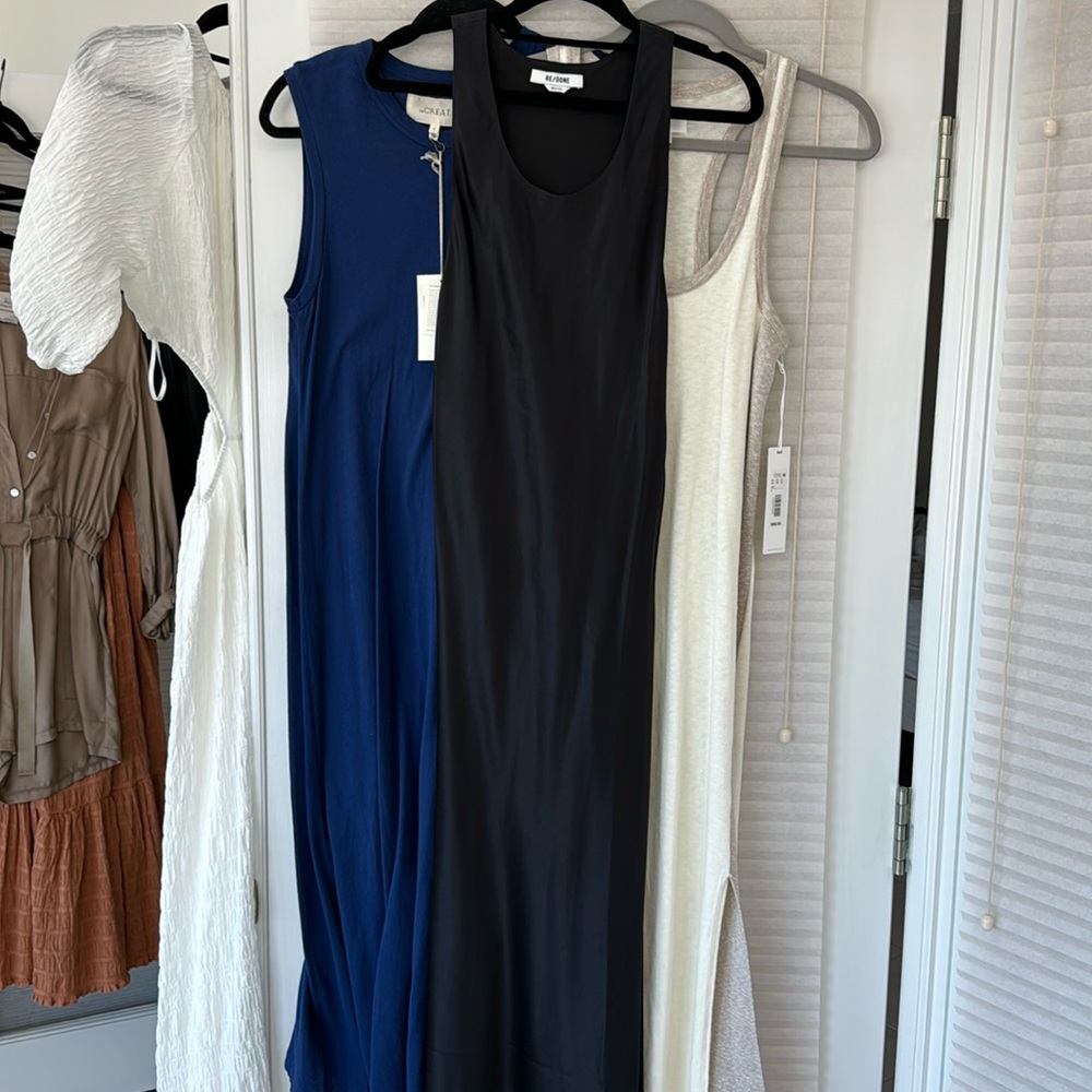 Re/done 90s silk maxi dress